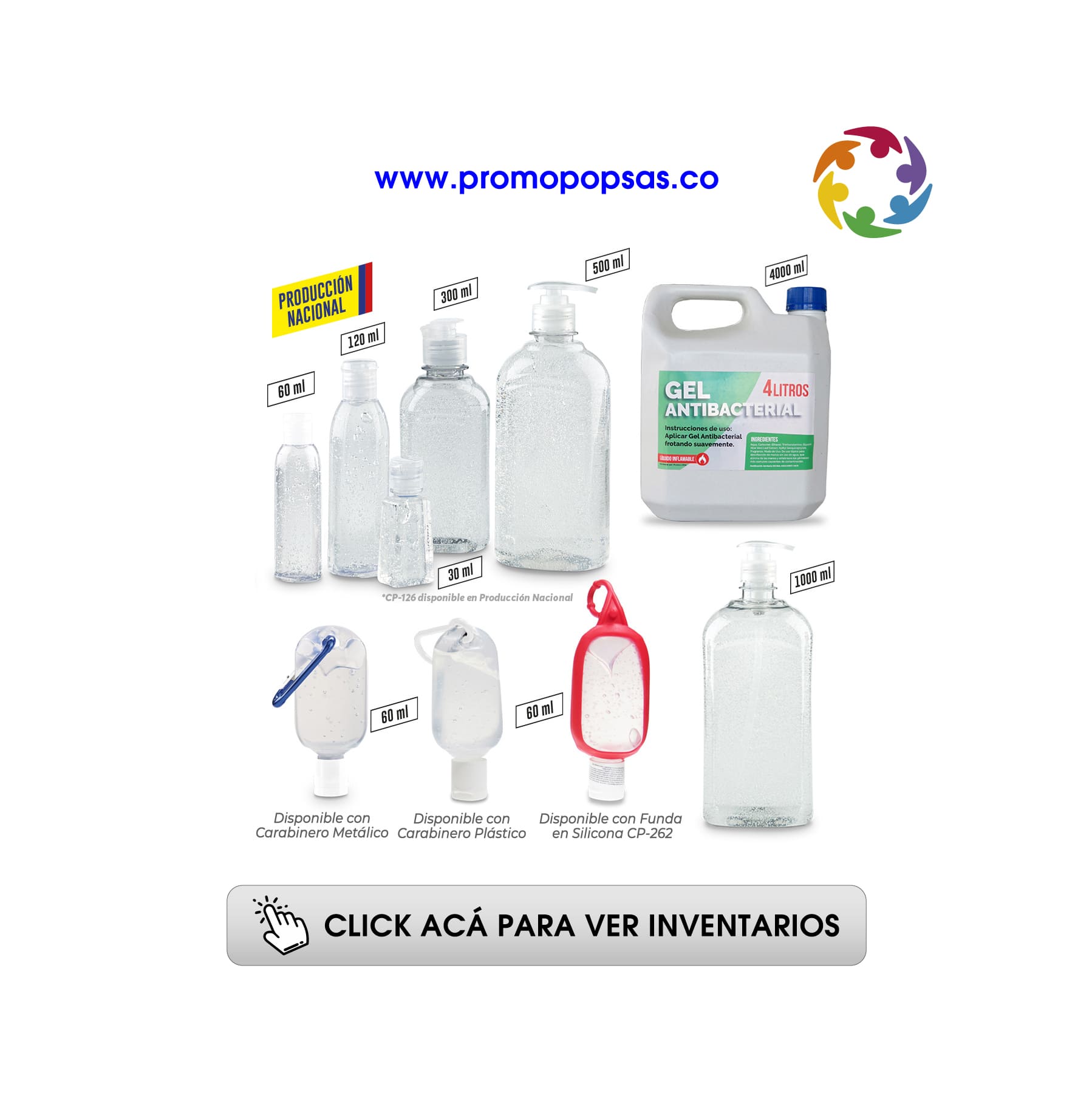 gel antibacterial promocional corporativo