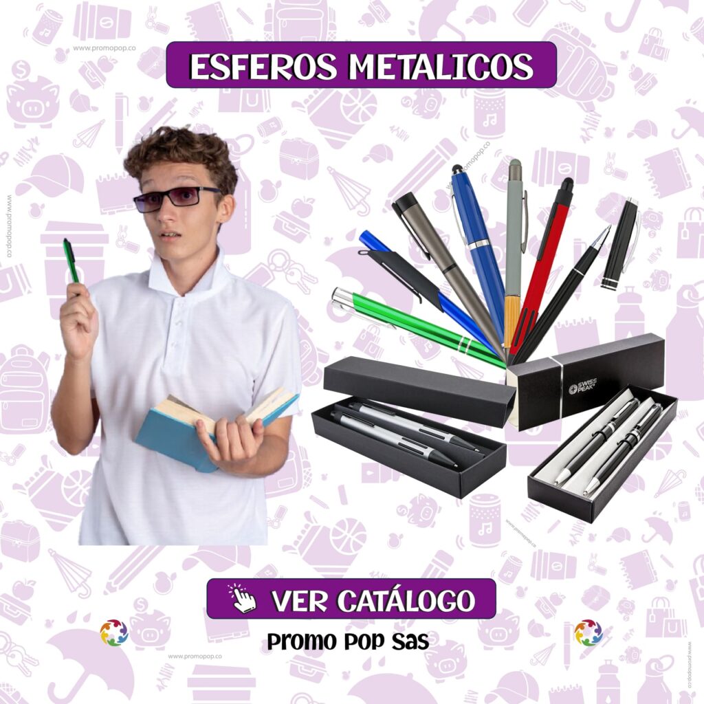 Esferos metalicos publicitarios Medellin